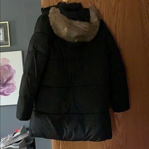 Black winter jacket